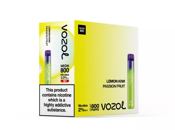 Neon 800 Lemon Kiwi Passion Fruit