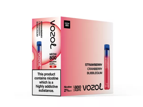 Neon 800 Strawberry Cranberry Bubblegum