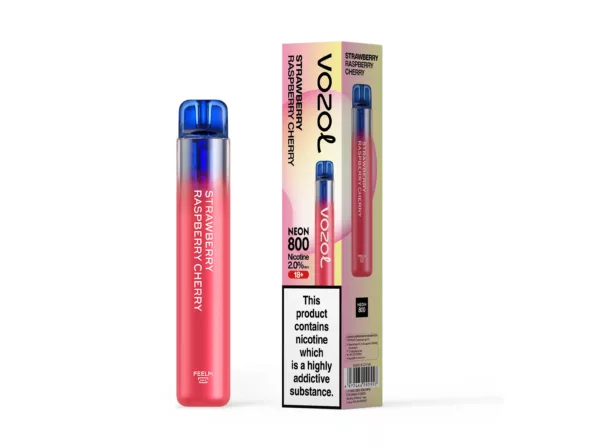 Neon 800 Strawberry Raspberry Cherry